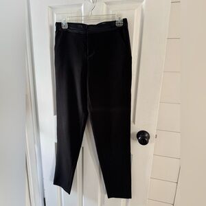 Club Monaco Straight Leg Black Pants